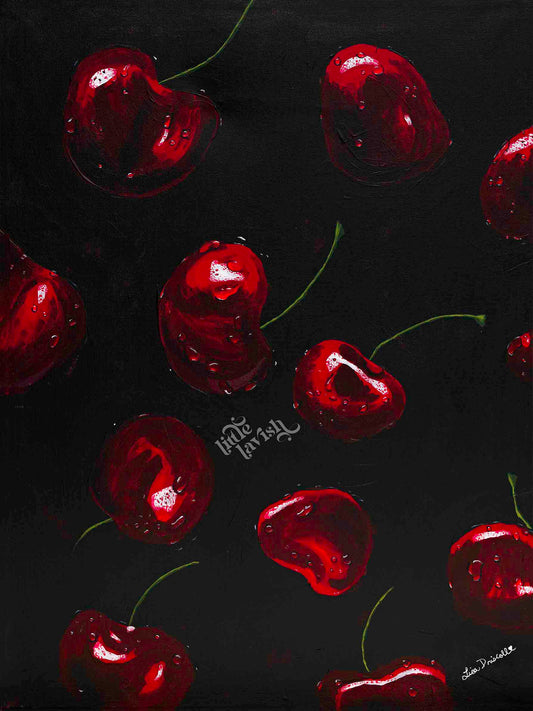 "Cherry Parade" Acrylic Art Print