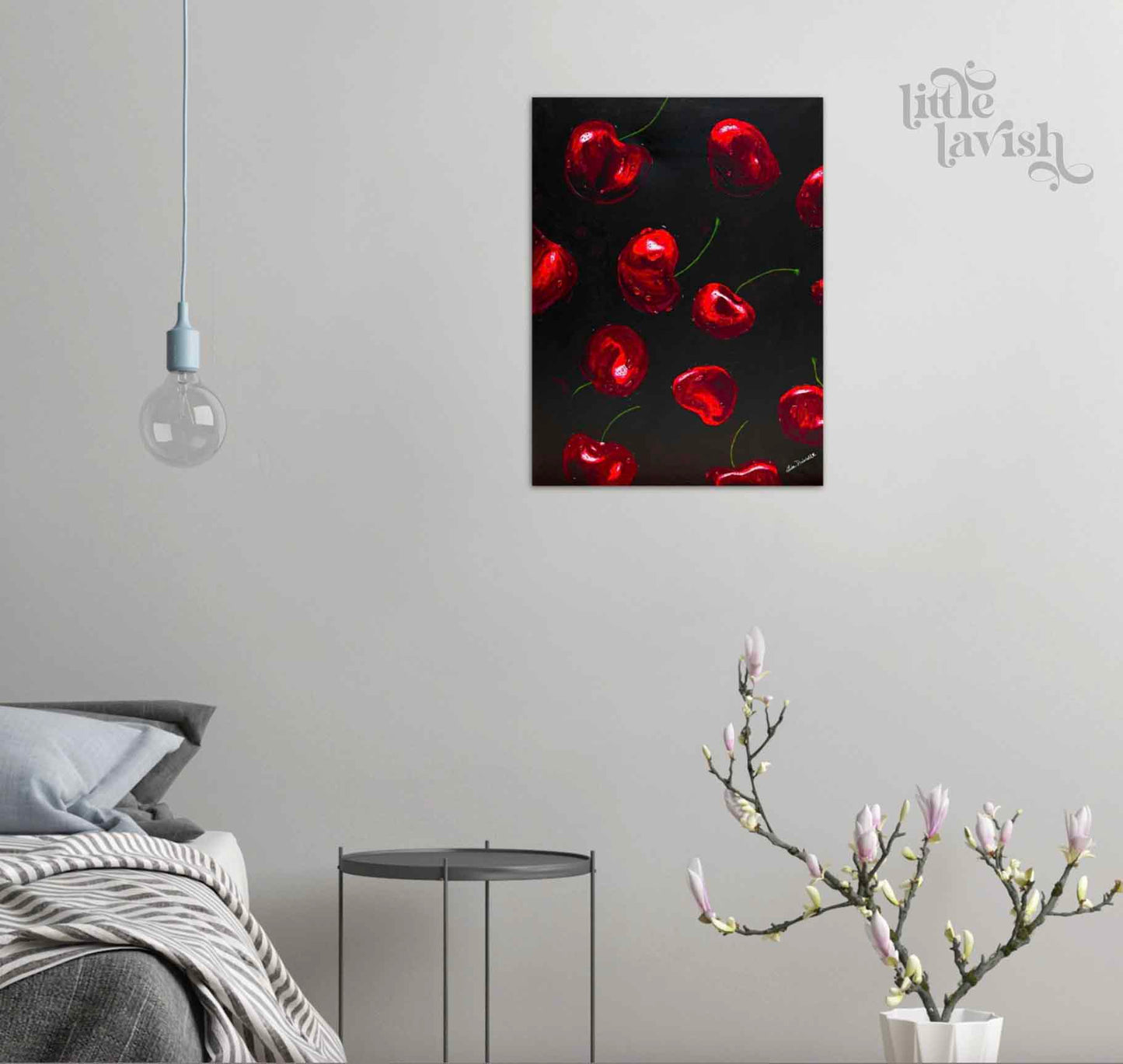 "Cherry Parade" Acrylic Art Print