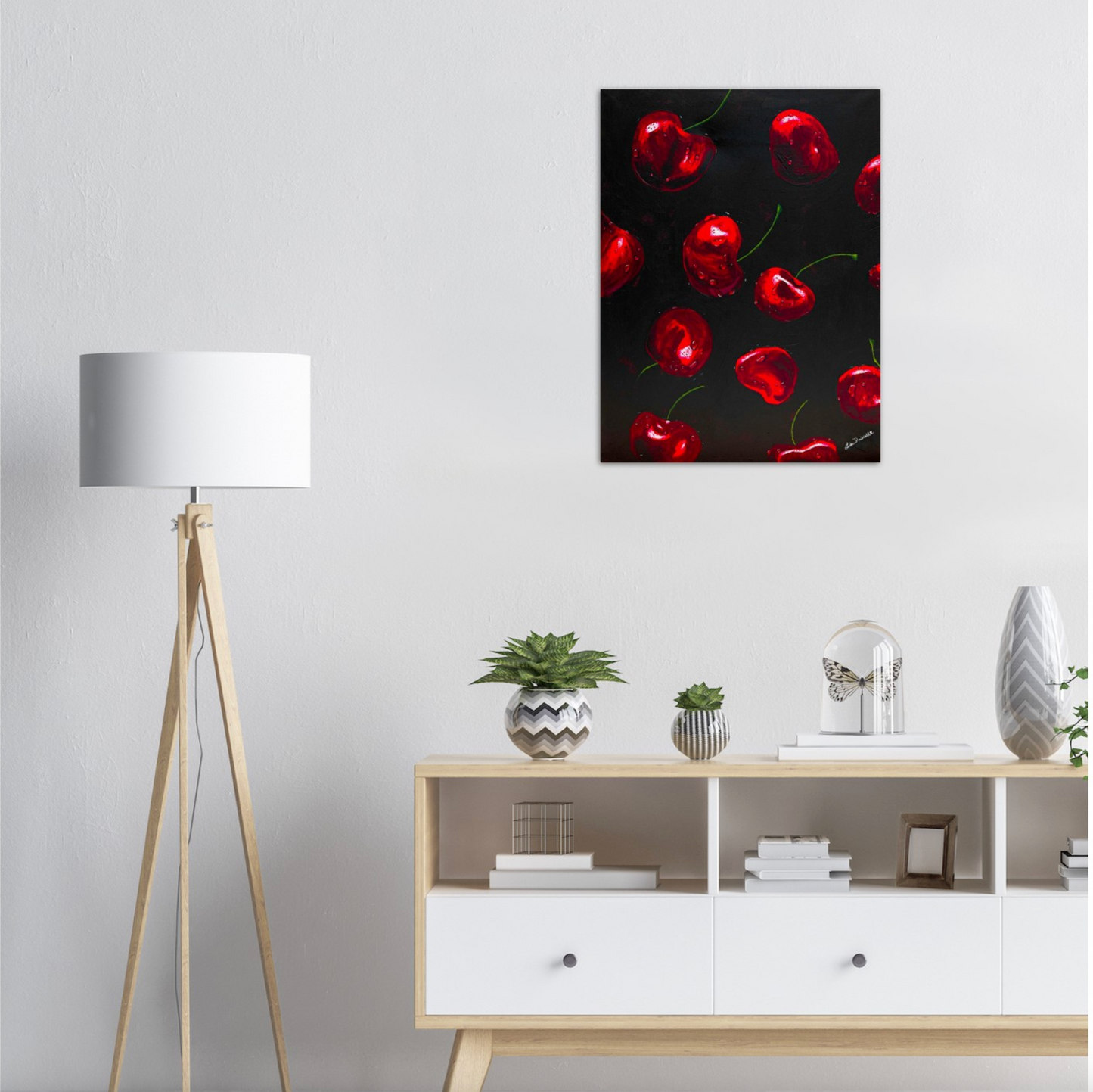 "Cherry Parade" Acrylic Art Print