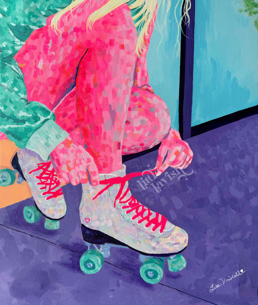 "Just A Minute" Acrylic Art Print
