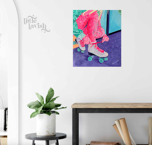 "Just A Minute" Acrylic Art Print